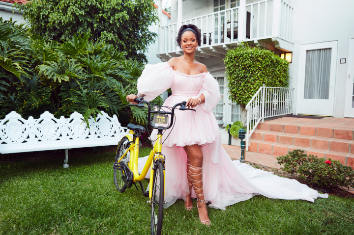Rihanna Helping Young Girls in Malawi get to School with Bicycles!