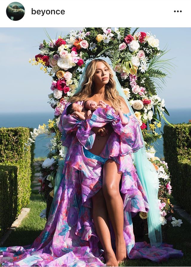 Beyonce Shares First Photos of Twins;